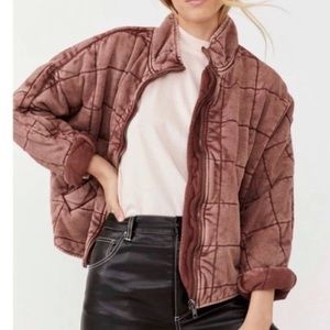 Free People Dolman Quilted Jacket